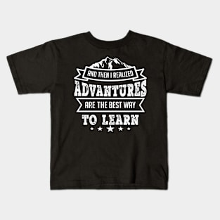 Adventure Quotes Top Selling Kids T-Shirt